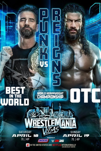 WWE WrestleMania 42 - Sunday poster
